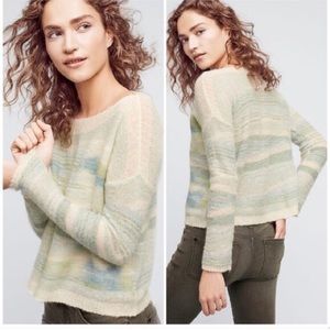 Anthropologie troubadour frosted horizon sweater